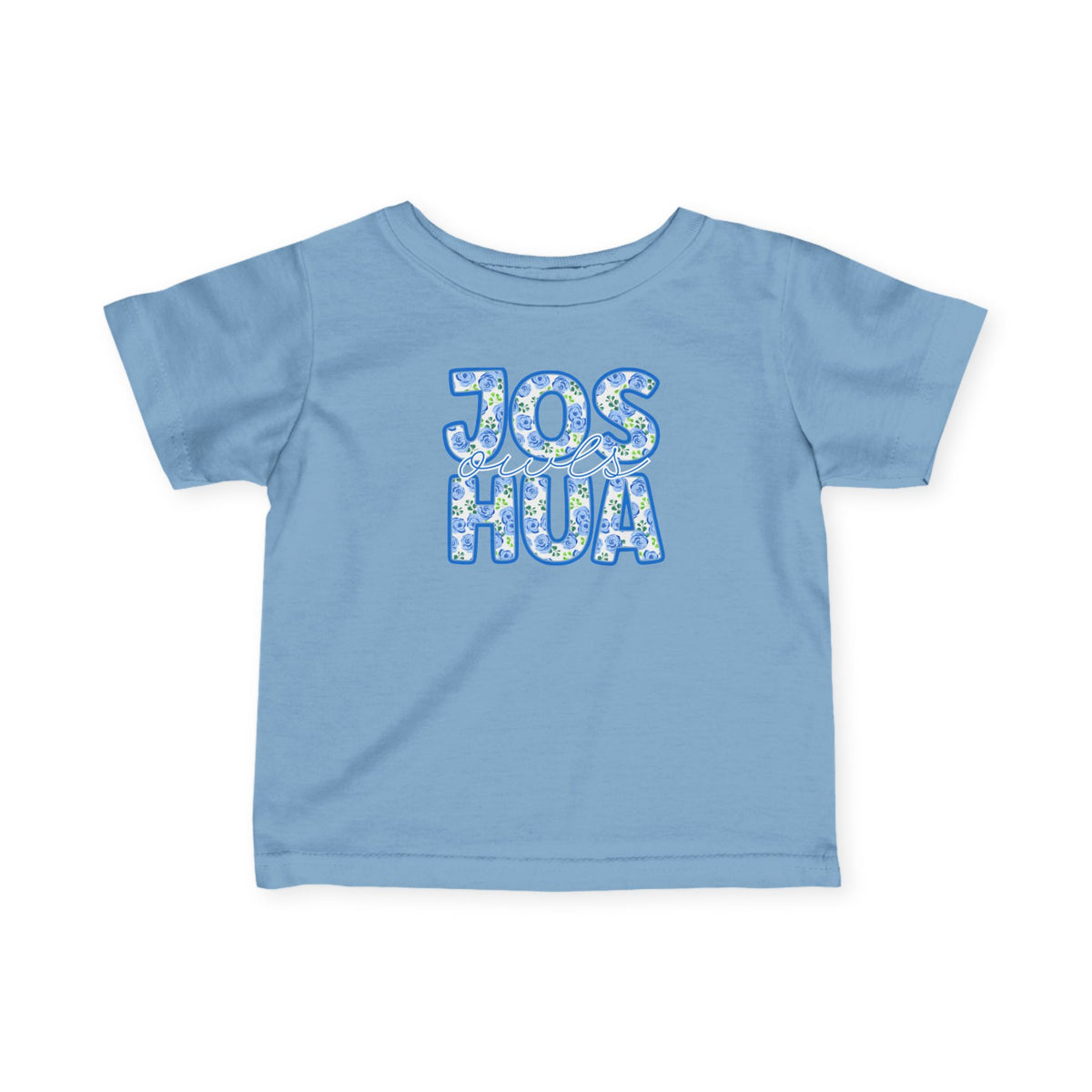 Infant Tee — "Joshua" Floral Baby T-Shirt |