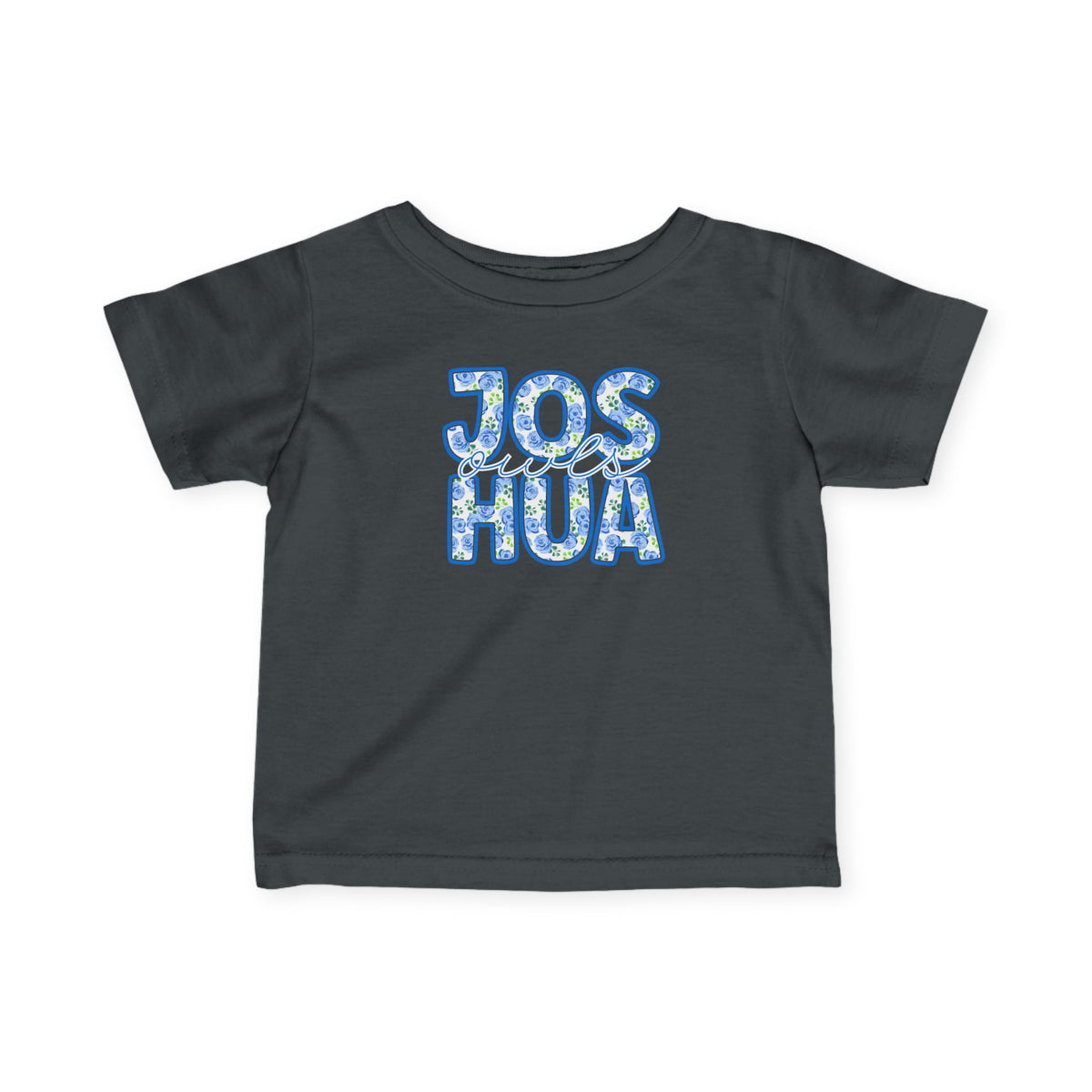 Infant Tee — "Joshua" Floral Baby T-Shirt |