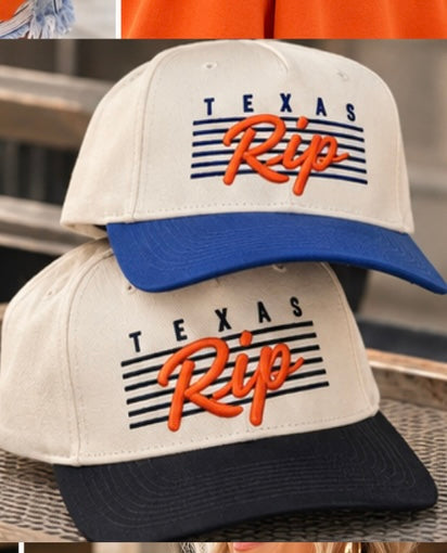 Texas Rip 3d puff embroidered snapback